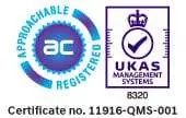 ISO9001:2015 accredited engineering company